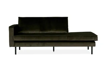 Lissbon Dagseng Venstre - Grønn - Møbler - Sofaer - Fløyelssofaer