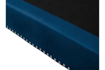 Llawhaden Rektangulær Chesterfield Fløyelssofa 211 cm - Blå - Møbler - Sofaer - Fløyelssofaer