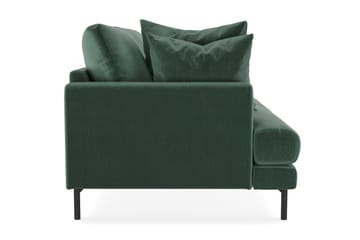 Menard 3-seters Fløyelssofa - Mørk grønn - Møbler - Sofaer - Fløyelssofaer