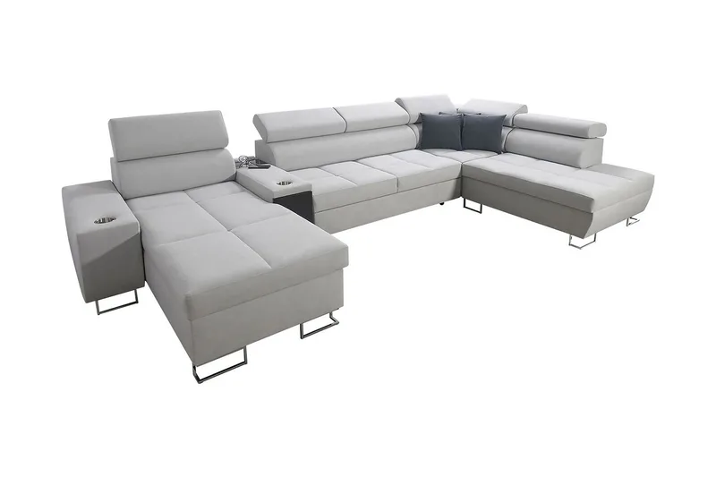 Morenia 4-seters Hjørnesovesofa Venstre, Hvit