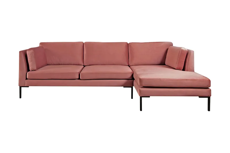 Ocean Hjørnesofa Høyre, Rosa