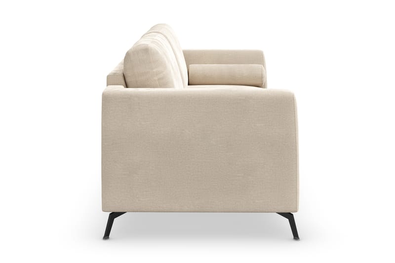 Ocean Lyx 3-seters Fløyelssofa - Beige - Møbler - Sofaer - Fløyelssofaer