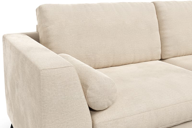 Ocean Lyx 3-seters Fløyelssofa - Beige - Møbler - Sofaer - Fløyelssofaer