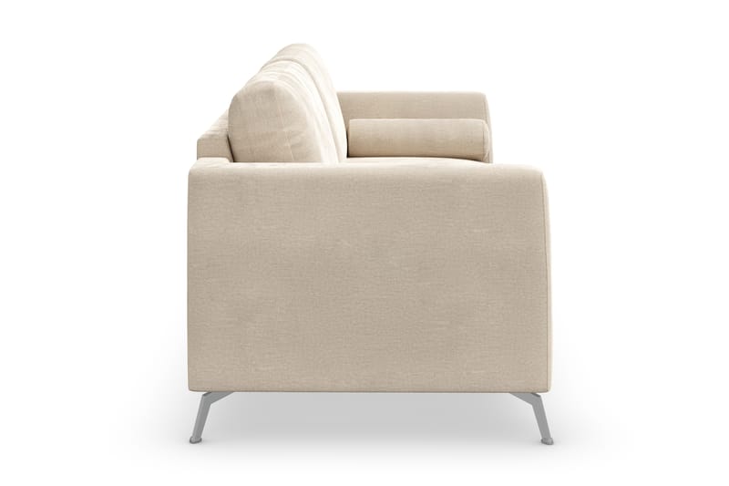 Ocean Lyx 3-seters Fløyelssofa - Beige - Møbler - Sofaer - Fløyelssofaer