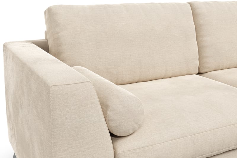 Ocean Lyx 3-seters Fløyelssofa - Beige - Møbler - Sofaer - Fløyelssofaer