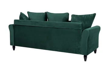 Paretti Sofa Fløyel - Grønn - Møbler - Sofaer - Fløyelssofaer