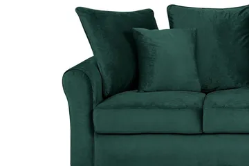 Paretti Sofa Fløyel - Grønn - Møbler - Sofaer - Fløyelssofaer