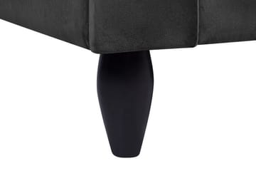 Paretti Sofa Fløyel - Svart - Møbler - Sofaer - Fløyelssofaer