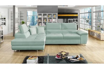 Reginia Hjørnesovesofa - Møbler - Sofaer - Fløyelssofaer