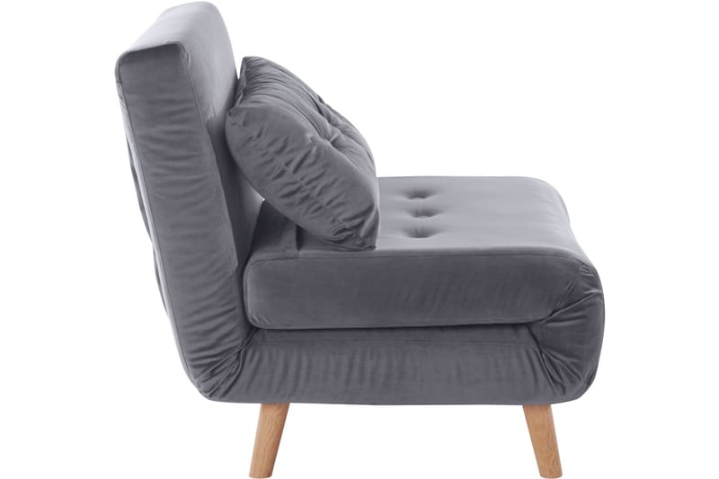 Sanremo Dagseng Singel - Grå - Møbler - Sofaer - Fløyelssofaer