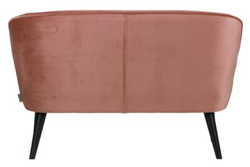 Serra Fløyelssofa Vintage - Rosa - Møbler - Sofaer - Fløyelssofaer