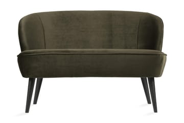 Sofa S Asra - Grønn - Møbler - Sofaer - Fløyelssofaer