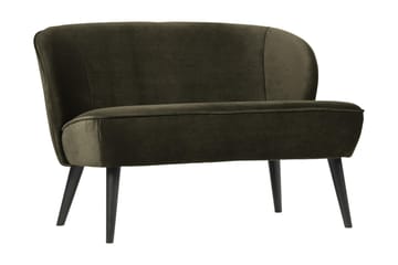 Sofa S Asra - Grønn - Møbler - Sofaer - Fløyelssofaer