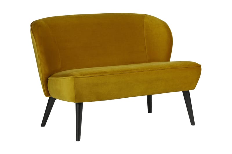 Sofa S Asra - Oker - Møbler - Sofaer - Fløyelssofaer