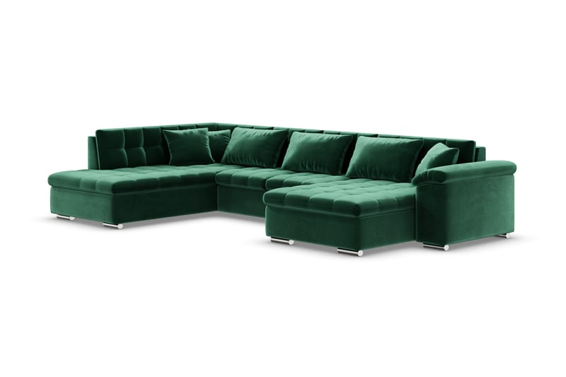 Sororia Hjørnesovesofa Divan Høyre - Møbler - Sofaer - Fløyelssofaer