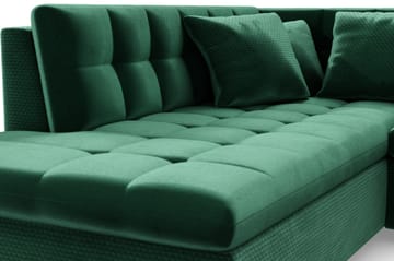 Sororia Hjørnesovesofa Divan Høyre - Møbler - Sofaer - Fløyelssofaer