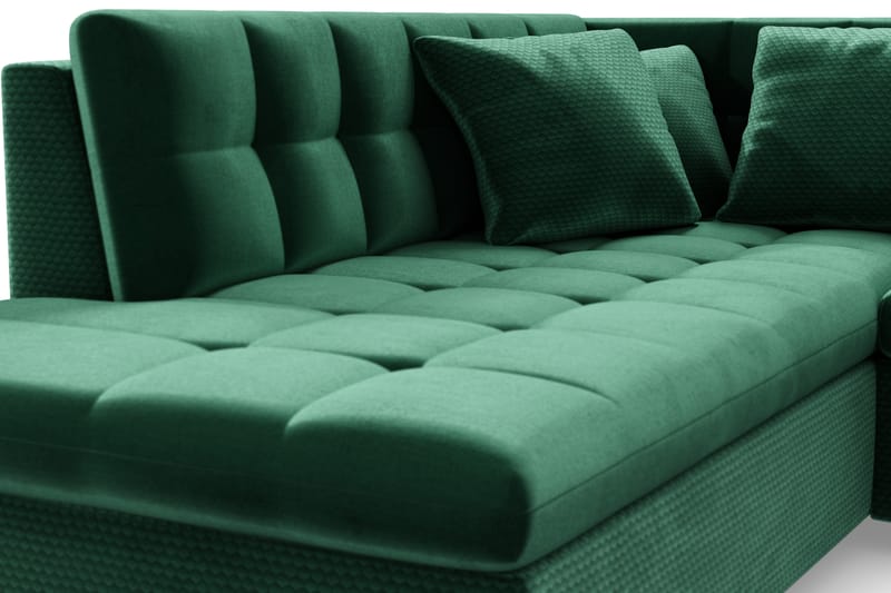 Sororia Hjørnesovesofa Divan Høyre - Møbler - Sofaer - Fløyelssofaer