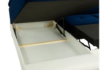 Sorsele Hjørnesofa Høyre - Grå - Møbler - Sofaer - Fløyelssofaer