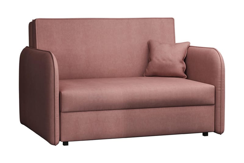 Sovesofa Viva - Rosa - Fløyelssofaer