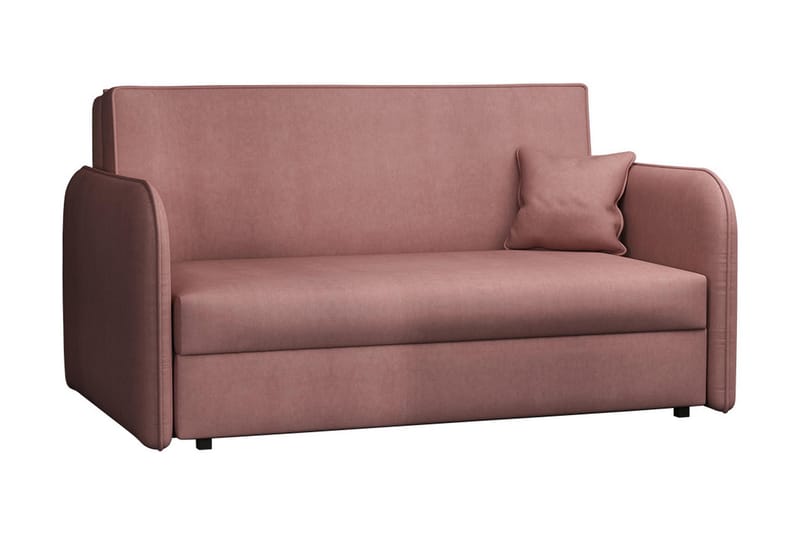 Sovesofa Viva - Rosa - Fløyelssofaer