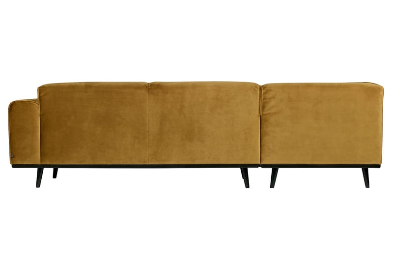 Statement Hjørnesofa Venstre - Honninggul - Møbler - Sofaer - Fløyelssofaer