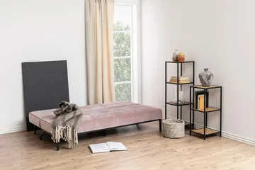 Stefan Sovesofa Fløyel - Rosa - Møbler - Sofaer - Fløyelssofaer