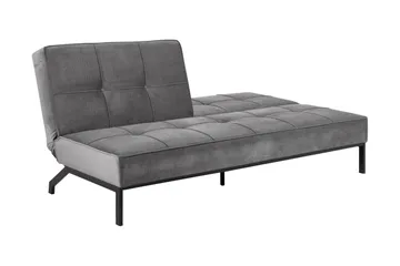 Stefan Sovesofa - Mørkegrå - Møbler - Sofaer - Fløyelssofaer