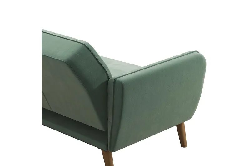 TallulaH 2-seters Sovesofa Fløyel/Lysegrønn - Novogratz - Møbler - Sofaer - Fløyelssofaer