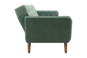 TallulaH 2-seters Sovesofa Fløyel/Lysegrønn - Novogratz - Møbler - Sofaer - Fløyelssofaer