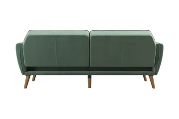 TallulaH 2-seters Sovesofa Fløyel/Lysegrønn - Novogratz - Møbler - Sofaer - Fløyelssofaer