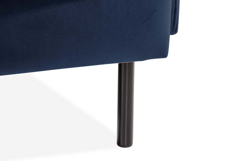 Teodin Fløyelssofa 2-seters - Blå - Møbler - Sofaer - Fløyelssofaer