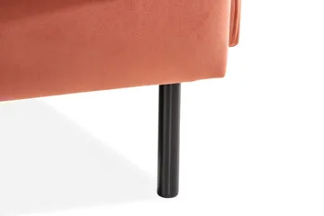 Teodin Fløyelssofa 2-seters - Rosa - Møbler - Sofaer - Fløyelssofaer