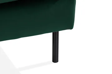 Teodin U-sofa med Divan Fløyel Høyre - Grønn - Møbler - Sofaer - Fløyelssofaer