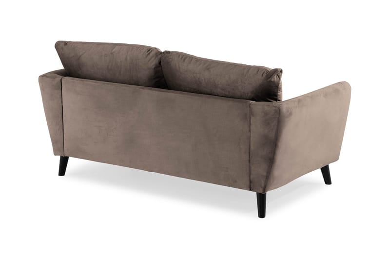 Trend 2-seters Fløyelssofa - Brun - Møbler - Sofaer - Fløyelssofaer