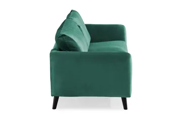 Trend 2-seters Fløyelssofa - Grønn - Møbler - Sofaer - Fløyelssofaer