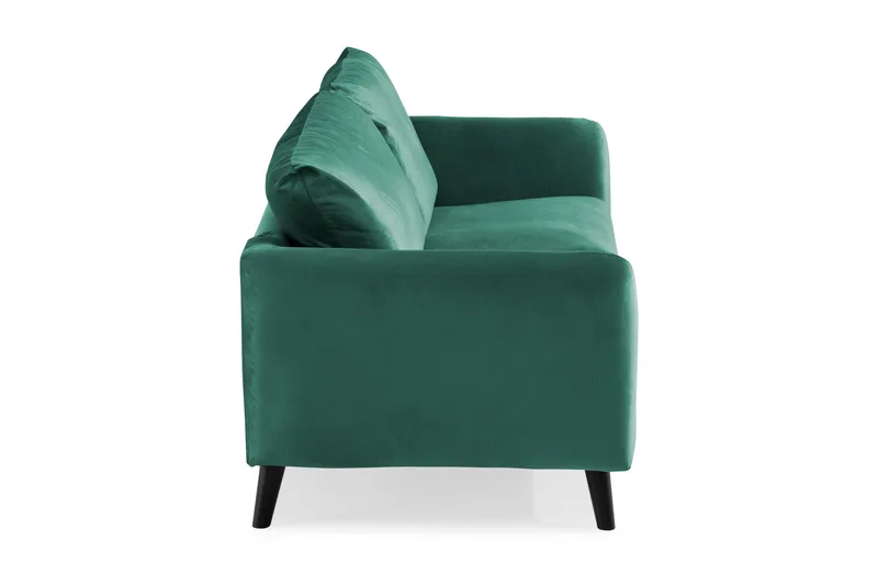 Trend 2-seters Fløyelssofa - Grønn - Møbler - Sofaer - Fløyelssofaer