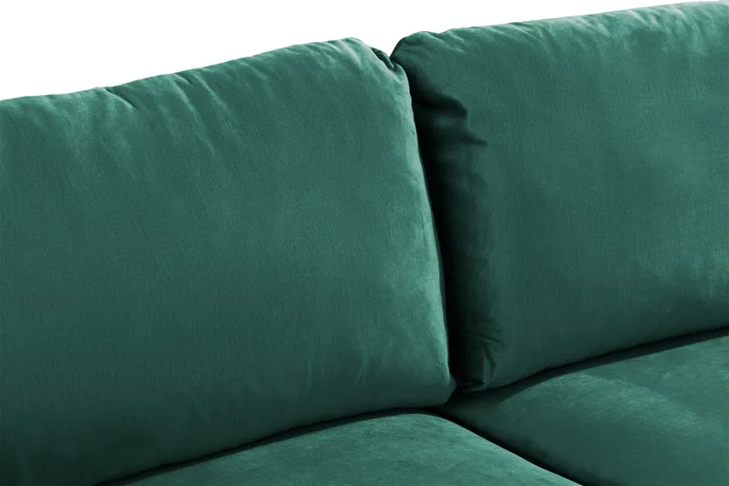 Trend 2-seters Fløyelssofa - Grønn - Møbler - Sofaer - Fløyelssofaer