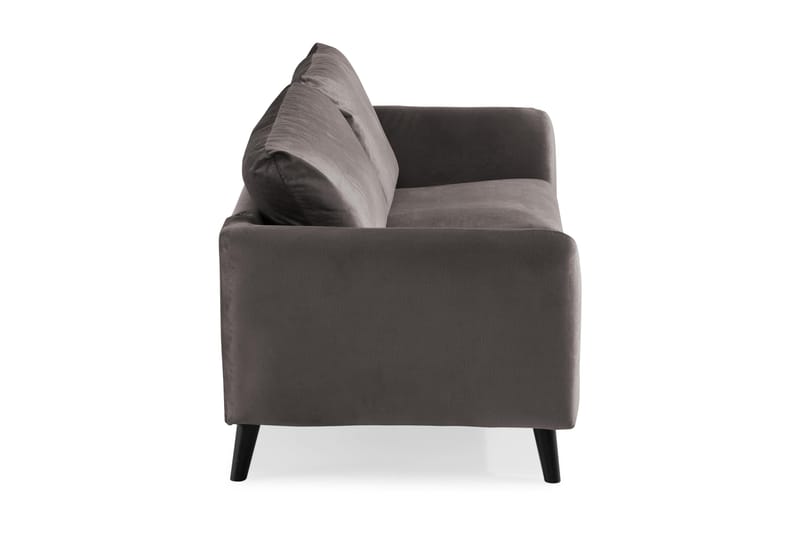 Trend 2-seters Fløyelssofa - Mørk grå - Møbler - Sofaer - Fløyelssofaer