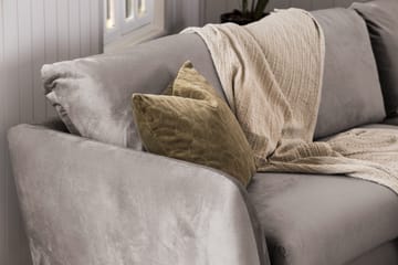 Trend 3-seters Fløyelssofa - Brun - Møbler - Sofaer - Fløyelssofaer