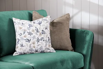 Trend 3-seters Fløyelssofa - Grønn - Møbler - Sofaer - Fløyelssofaer