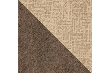 Truro Hjørnesofa Divan Høyre - Brun - Møbler - Sofaer - Fløyelssofaer