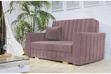 Upperud Sofa - Rosa - Møbler - Sofaer - Sovesofaer - 2 seters sovesofa