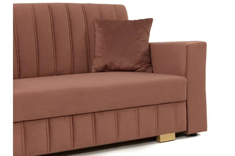 Upperud Sofa - Rosa - Møbler - Sofaer - Sovesofaer - 2 seters sovesofa