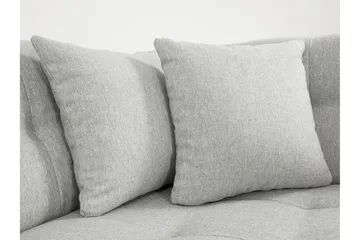 Zumar Høyre U-formet Sovesofa 128x302 cm med Oppbevaring i Stoff - Grå - Møbler - Sofaer - Sovesofaer - Sovesofa divan