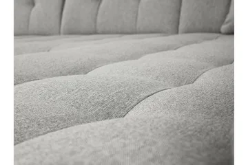 Zumar Høyre U-formet Sovesofa 128x302 cm med Oppbevaring i Stoff - Grå - Møbler - Sofaer - Sovesofaer - Sovesofa divan