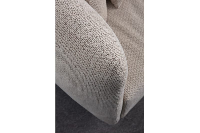 Floransa 4-seters Sofa med Divan - Hvit - Møbler - Sofaer - Sofaer med sjeselong - 4 seters sofa med divan