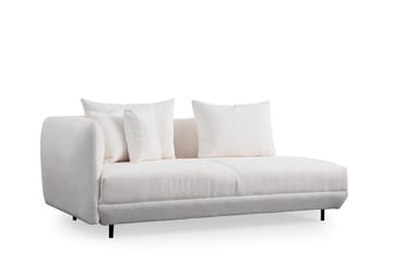 Floransa 4-seters Sofa med Divan - Hvit - Møbler - Sofaer - Sofaer med sjeselong - 4 seters sofa med divan