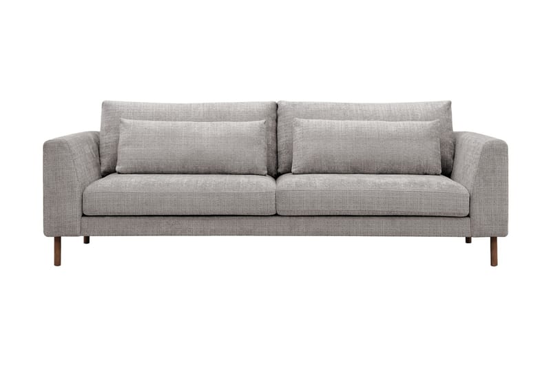 Florenz 3-seters Sofa i Chenille - Lys grå - Møbler - Sofaer - 3 seter sofa