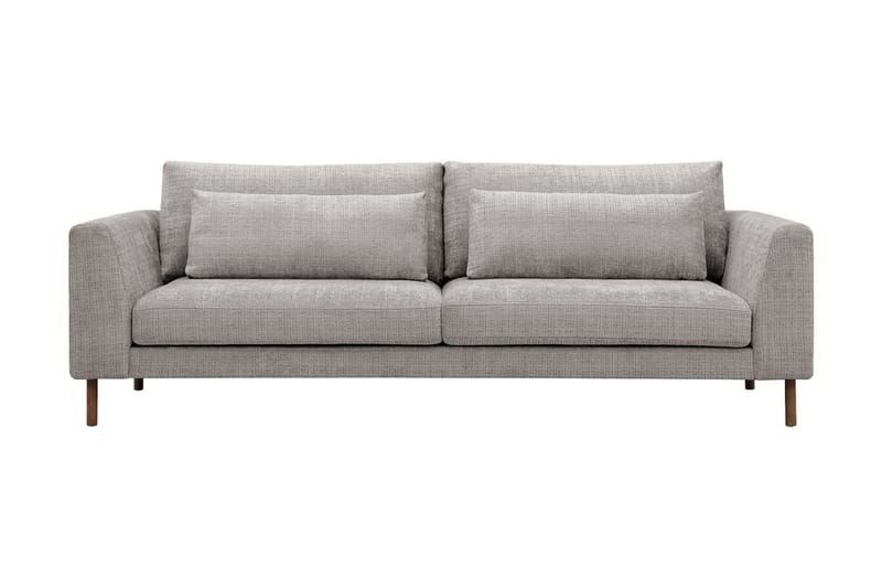 Florenz 3-seters Sofa i Chenille - Lys grå - Møbler - Sofaer - 3 seter sofa