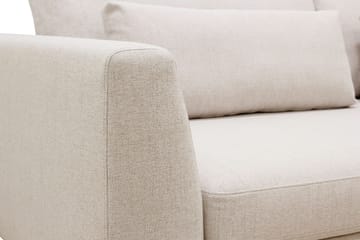 Florenz 3-seters Stoffsofa - Beige - Møbler - Sofaer - 3 seter sofa